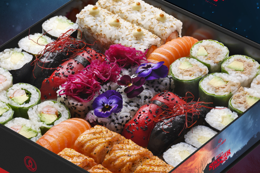 Stranger Things sushi box set in Dubai Stranger Things sushi box set in Dubai